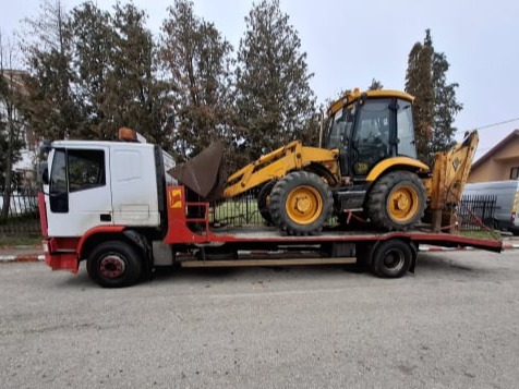 transport tractor gorj