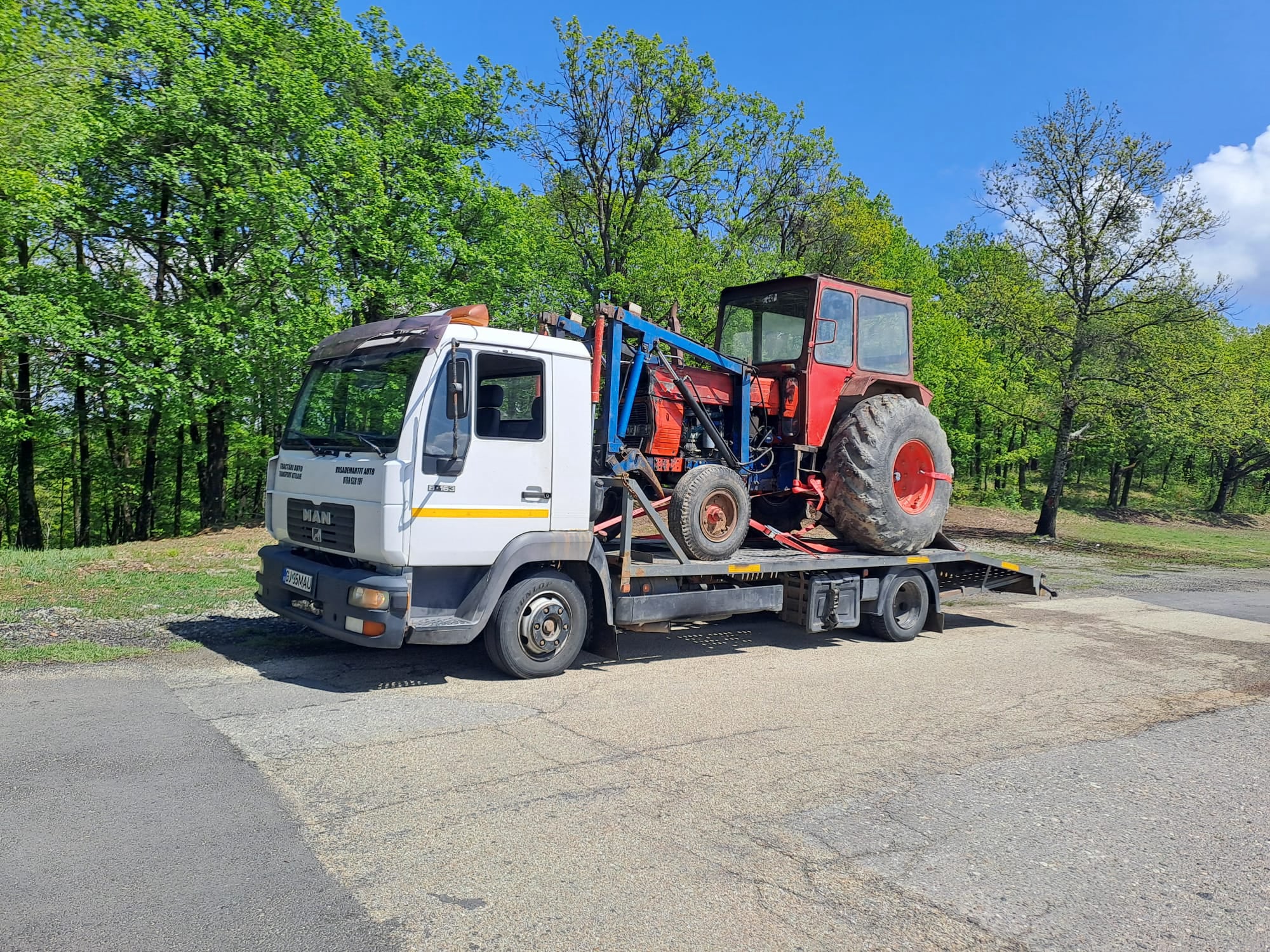 transport utilaje
